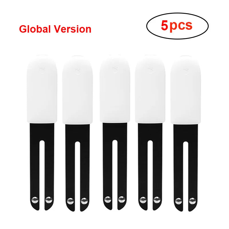 HHCC Smart Flower Monitor Flora Garden Care Plant Grass Soil Water Fertility Tester Sensor Gardening Detector for Xiaomi Mijia Peaceful Pleasures Health and Wellness white 5pcs China Mainland