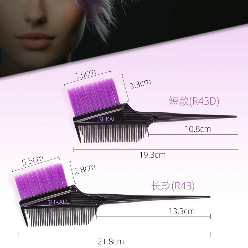 Hair Dye Brush Stylish Soft Bristles Professional Salon Hair Dye Tool Hair Coloring Brush DIY Salon Barber Brush Accessories 1Pc Peaceful Pleasures Health and Wellness