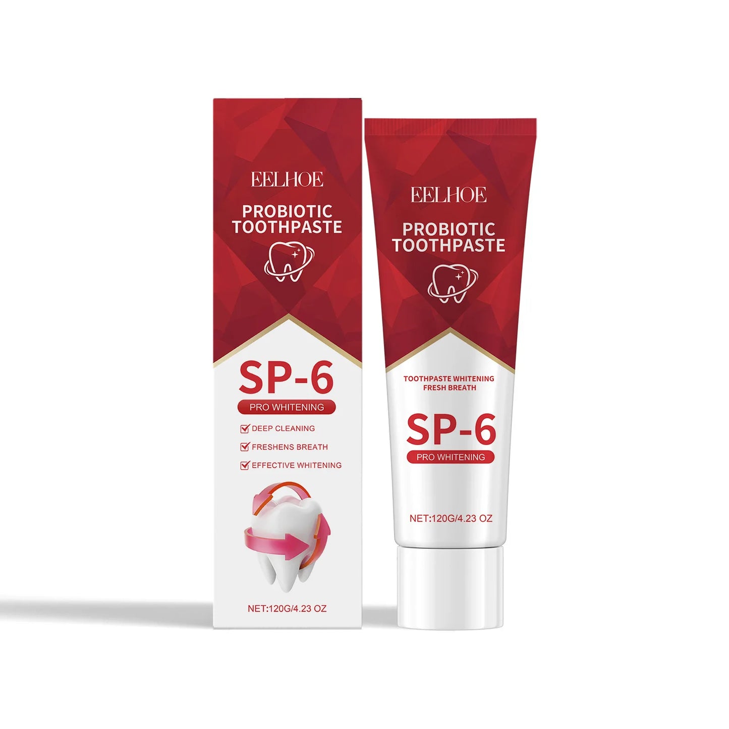 Eelhoe SP-6 Probiotic Whitening Toothpaste 120g | Fresh Breath