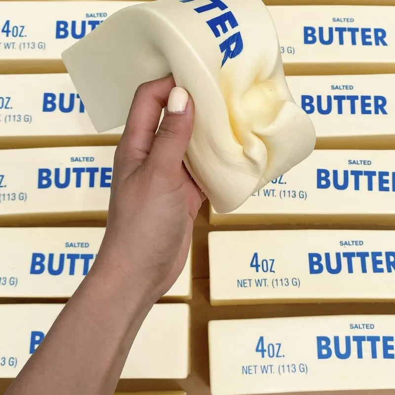 Butter Stick Squishy Toy – Slow Rebound Fidget Sensory Squeeze
