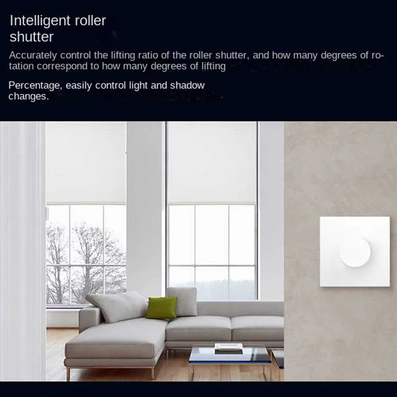 Aqara Smart Rotary Switch H1 Wireless Zigbee Intelligent Adjustment Off Light Brightness Home Life Remote Control for Homekit Peaceful Pleasures Health and Wellness
