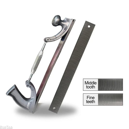 14" Adjustable Milled Tooth File Holder – Car Body Dent Repair Body File Holder Peaceful Pleasures Health and Wellness
