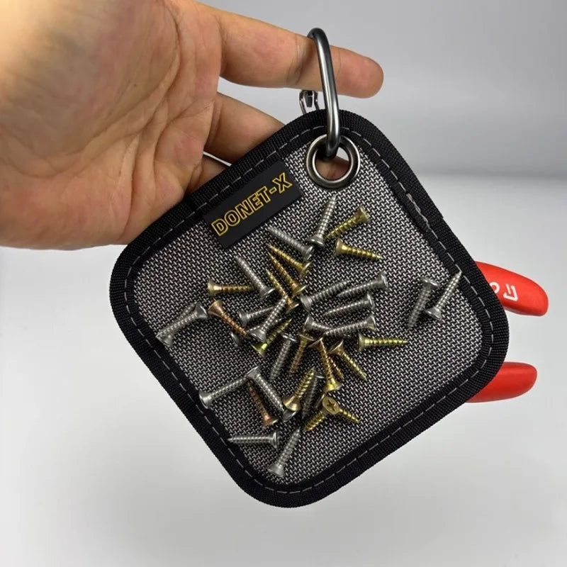 N52 Magnetic Screw Parts Organizer with Hook | Carpenter Tool