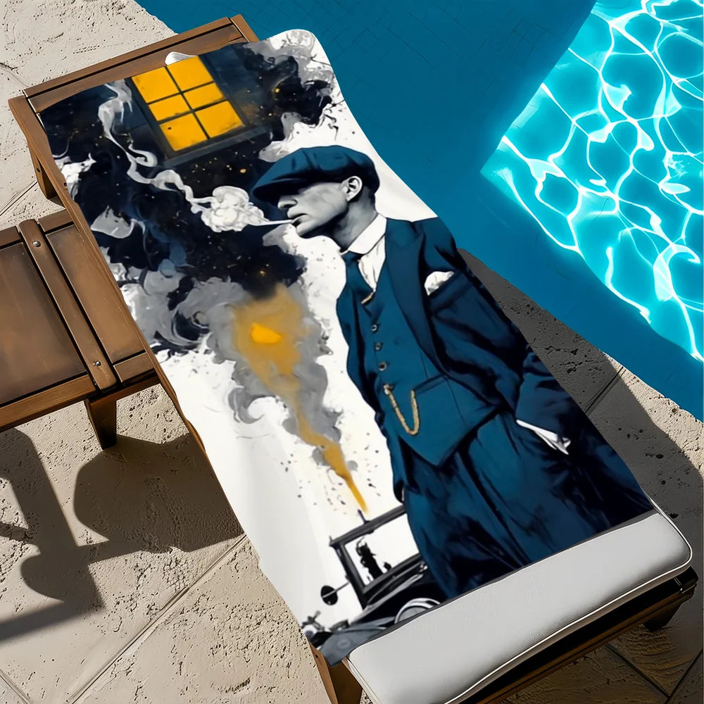 Peaky Blinders Quick-Dry Beach Towel | Soft Pool & Travel Towel