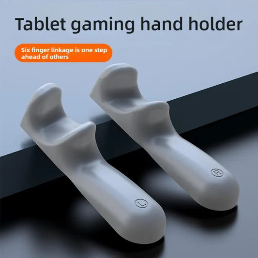 Silicone Tablet Gamepad Grip – 6-Finger Gaming Handle for iPad Tablet Game Controller Oasis Select
