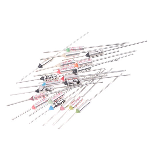 10Pcs TF Thermal Fuse RY 15A 250VTemperature 121C 125C 128C 130C 135C 140C 145C 150C 155C 160C 165C 167C 175C 180C 185C 192C Peaceful Pleasures Health and Wellness