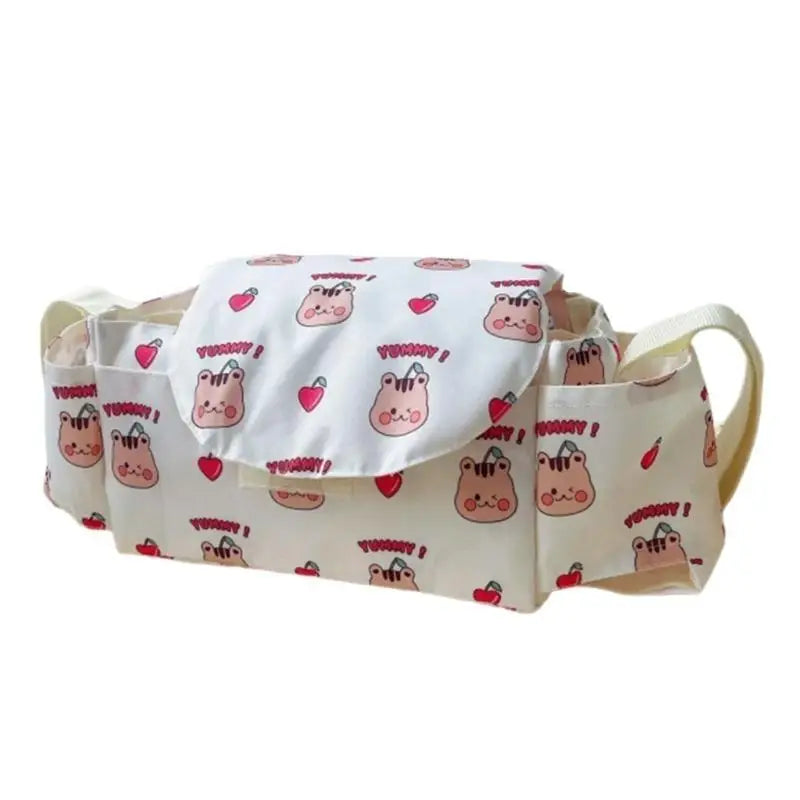 Baby Stroller Hanging Bag | Diaper, Bottle & Wipes Organizer Stroller Organizer Bag Peaceful Pleasures Health and Wellness cherry squirrel China Mainland