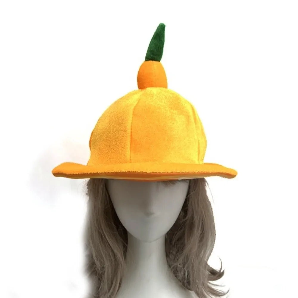 Funny Orange Fruit Bucket Hat | Unisex Novelty Party Cap