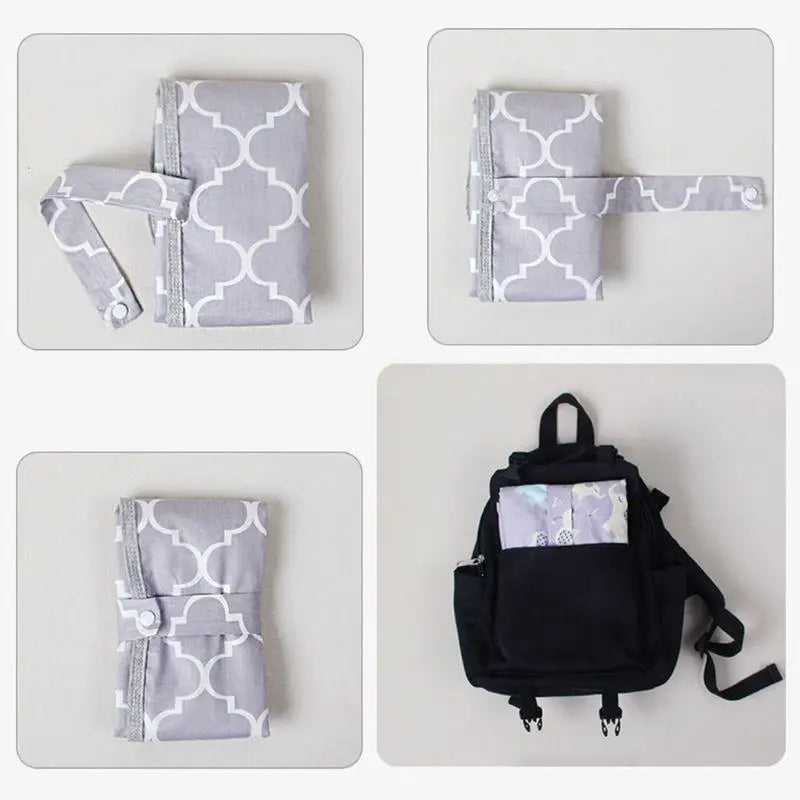 Waterproof Foldable Baby Changing Mat – Portable Diaper Pad