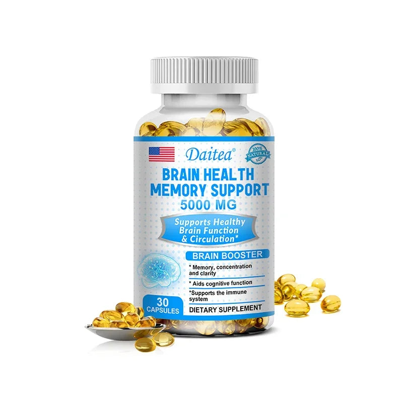 DETOXXTRA Nootropic Capsules 5000mg – Memory & Focus Boost Nootropic Supplement Peaceful Pleasures Health and Wellness 30 count-1 bottle