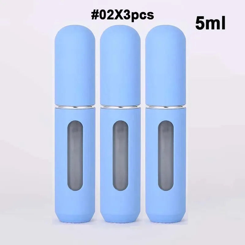 5ml Mini Refillable Perfume Atomizer Spray Bottles for Travel