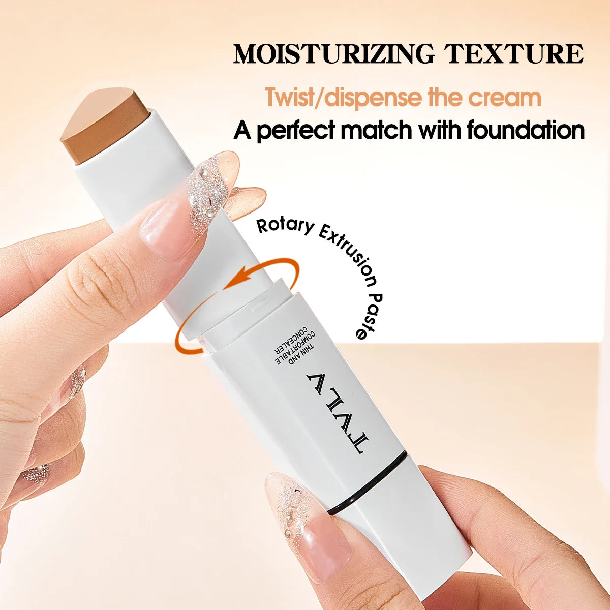 Double-Ended Cream Concealer – Full Coverage Natural Finish