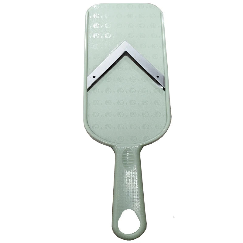Handheld Mandoline Slicer – Stainless Steel V-Blade & Comfort Grip