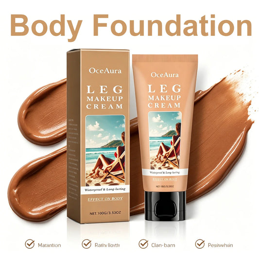 Bronze Leg Body Foundation Cream – Waterproof & Long-Lasting Body Foundation Cream Oasis Select