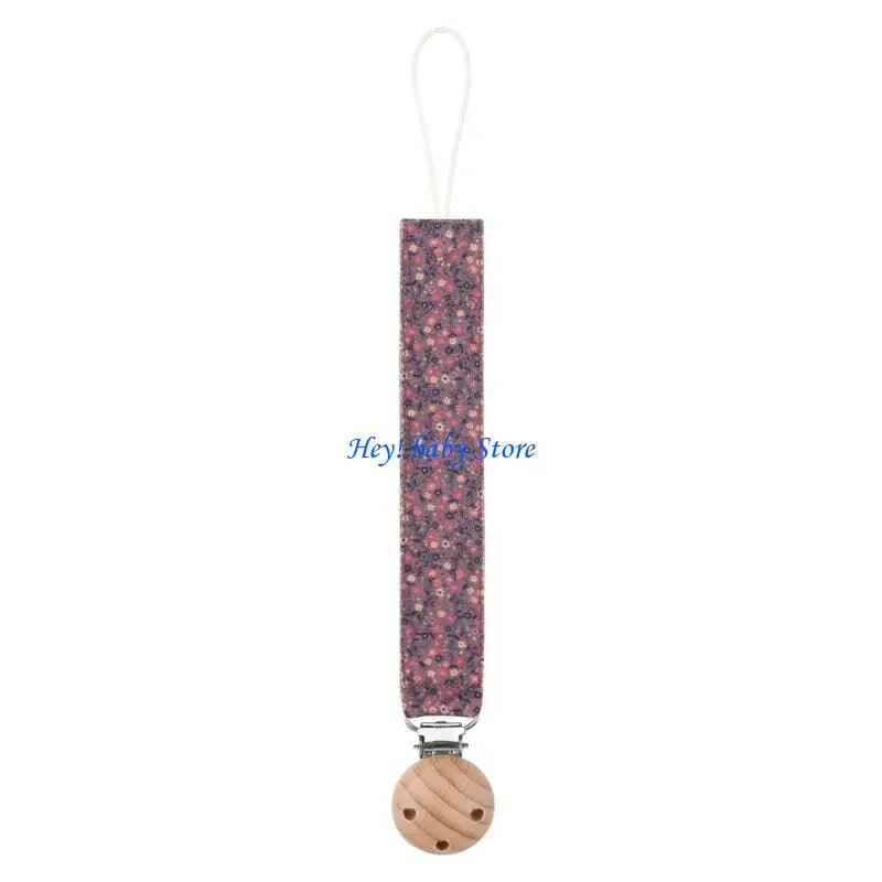 Flower Teether Pacifier Clip Chain for Baby Boys & Girls