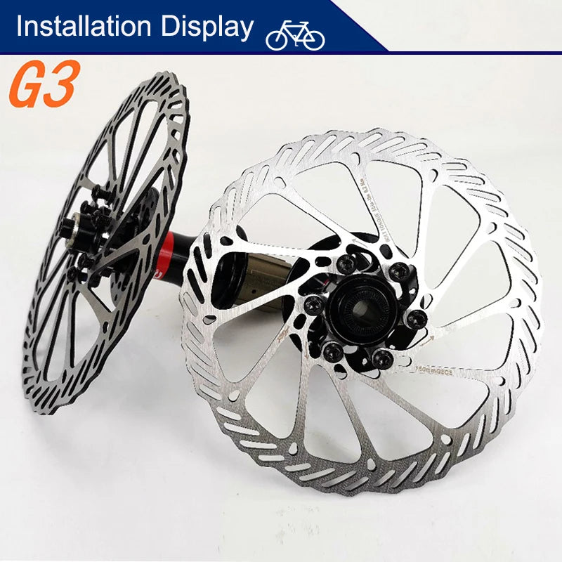 AVID Disc Brake Rotor G3 160mm G3 180mm Hydraulic Brake Rotors Heat Dissipation Road Mountain Bike Rotor Fit Shimano SRAM Peaceful Pleasures Health and Wellness