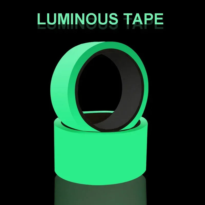 Glow in the Dark Tape 5M – Self-Adhesive Luminous Safety Tape