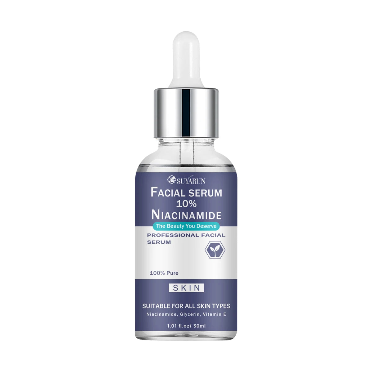 SUYARUN Premium Niacinamide Face Serum - Brightening & Moisturizing, Anti-Aging, Pore Minimizer & Oil Control for All Skin Types Peaceful Pleasures Health and Wellness 30ml