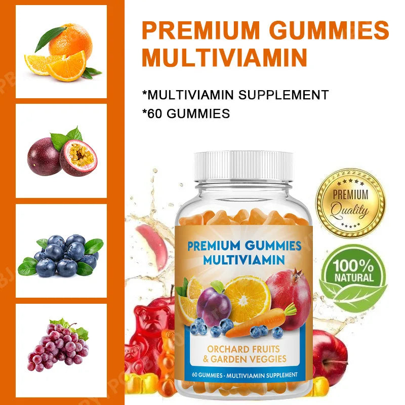 Daily Multivitamin Gummies 60ct | Fruits & Veggies Blend