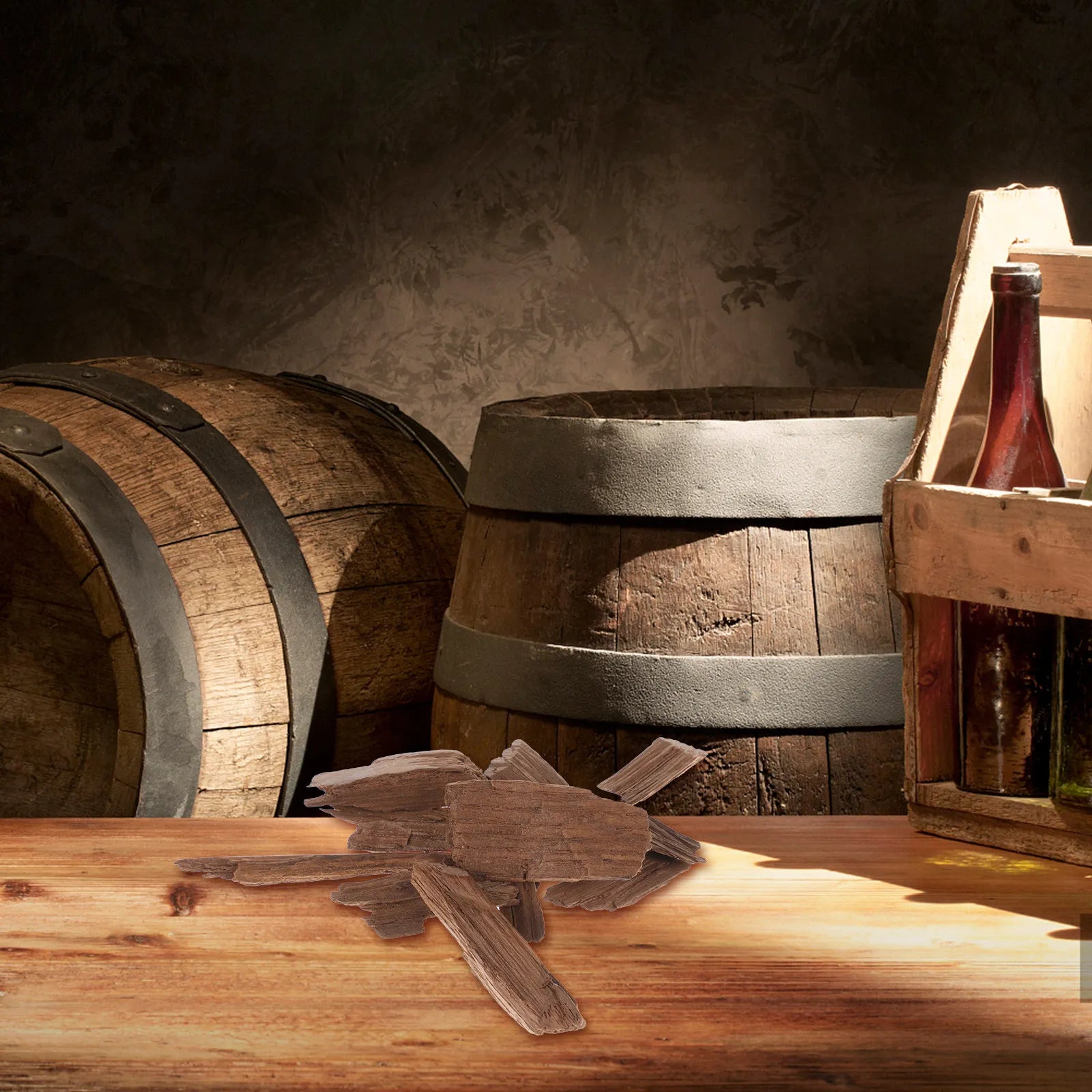 Natural Oak Chip Toasted Wine Brewing Supply Perfect for Red Wine Homemade Winemaking Enhancing French Oak Chips Peaceful Pleasures Health and Wellness