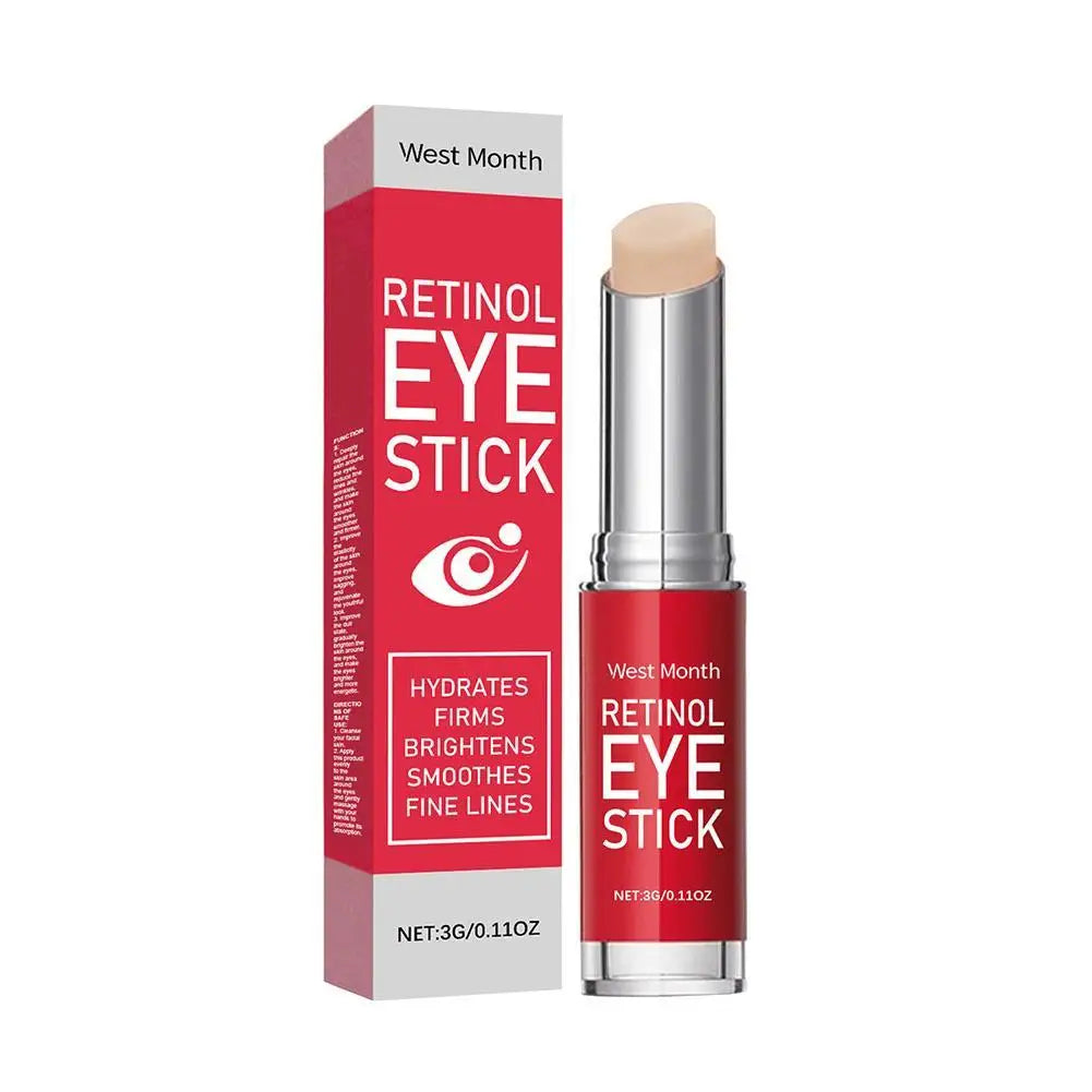 Retinol Eye Stick for Dark Circles, Wrinkles & Puffiness Eye Treatment Stick Peaceful Pleasures Health and Wellness