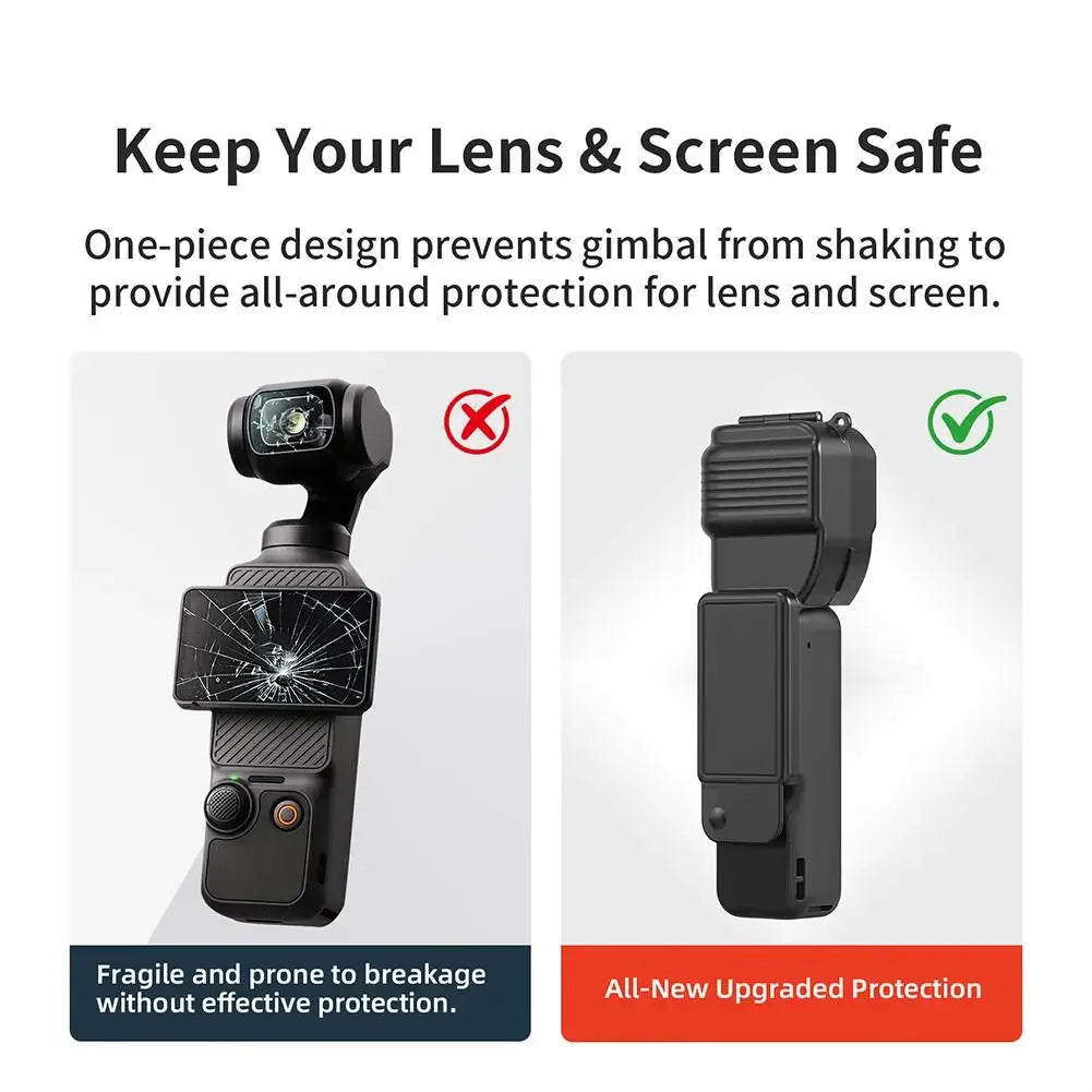 Protective Cover Case For DJI Osmo Pocket 4 Camera Head Lens Screen Protector Anti-Dust Shockproof For Pocket 4 Accessories Peaceful Pleasures Health and Wellness