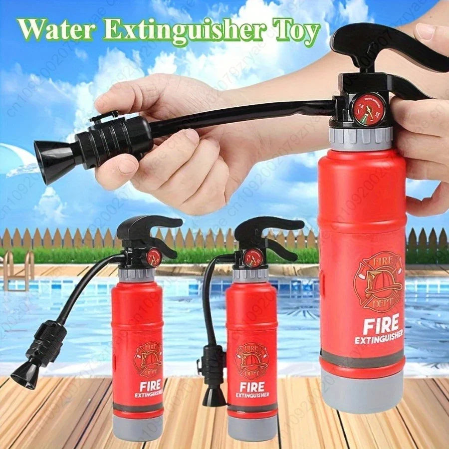 Mini Fire Extinguisher Water Squirt Toy | Kids Beach & Outdoor