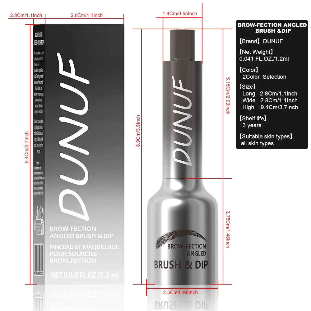 DUNUF 3D Waterproof Eyebrow Pencil – Anti-Smudge Cream