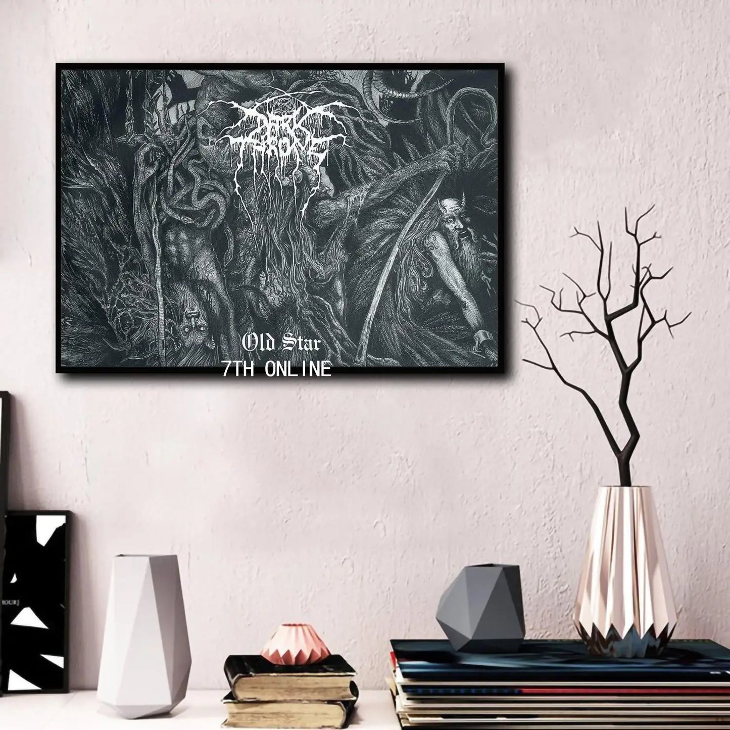 Darkthrone Canvas Wall Art Poster | Music Band Bedroom Decor