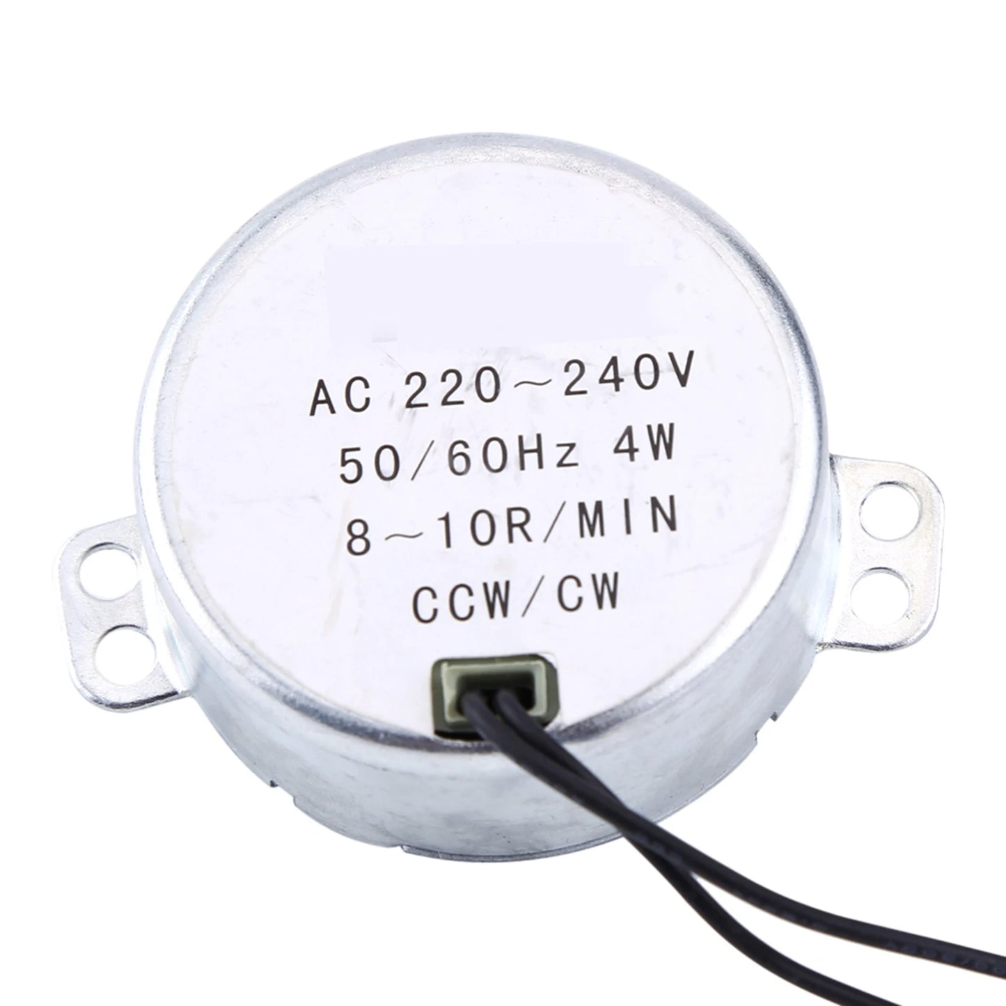 AC 220-240V 4W 50 60Hz Synchronous Motor Geared CW CCW