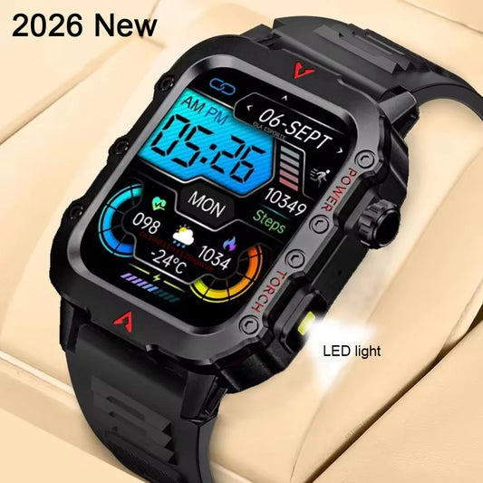 Men's GPS Smart Watch LED Flashlight Sport Tracker Waterproof GPS Sport Smart Watch Oasis Select