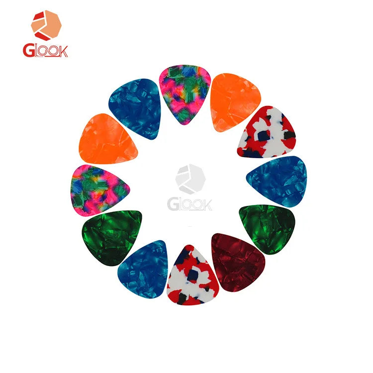 Guitar Picks Celluloid Acoustic Electric UK Various Thicknesses