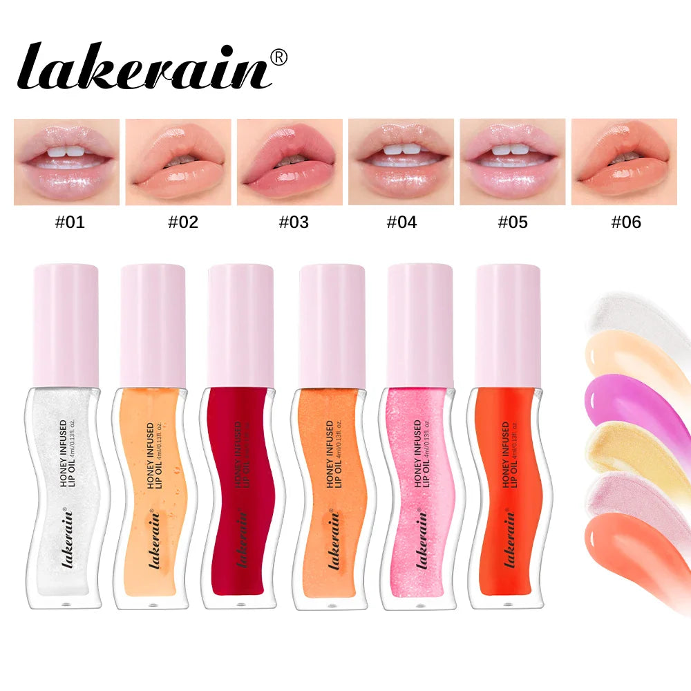 Lakerain Honey Lip Oil – Moisturizing Tinted Gloss | 4ml