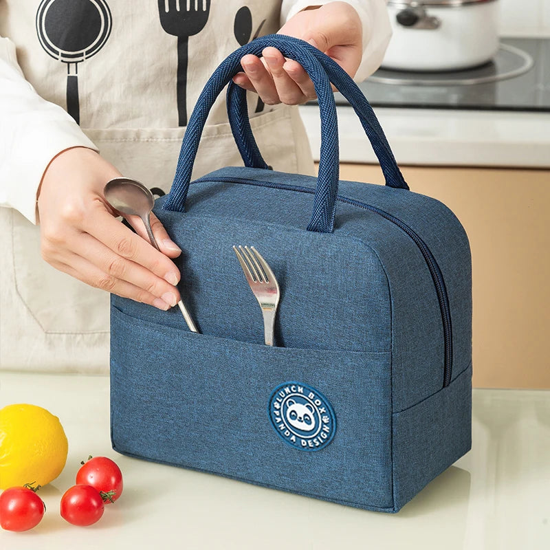 Thermal Insulated Lunch Bag | Kids & Adults Bento Tote Insulated Lunch Bag Peaceful Pleasures Health and Wellness