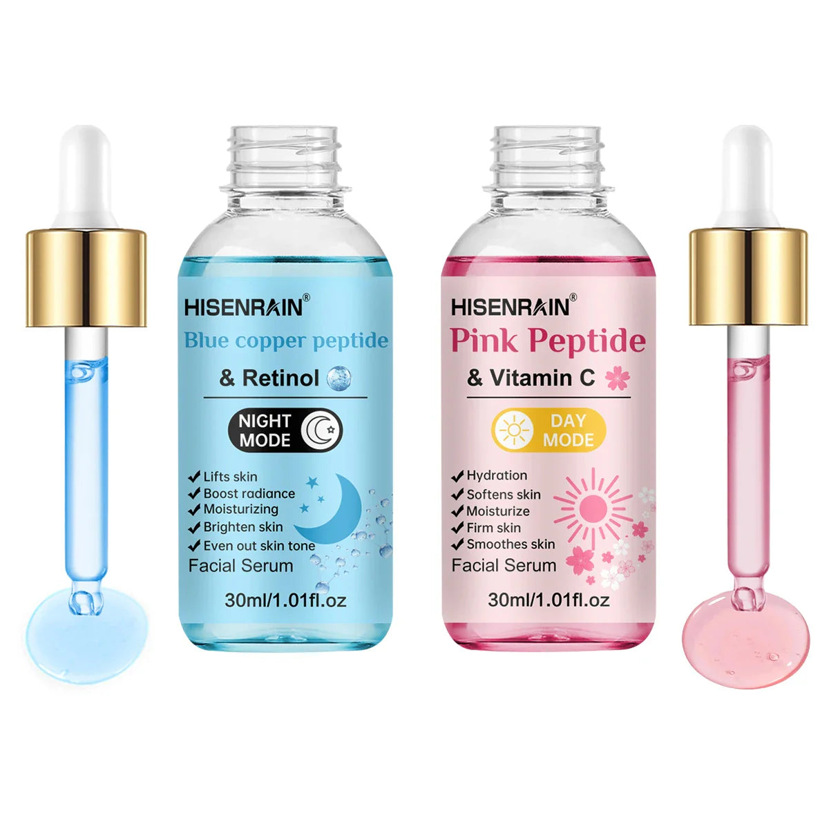 HISENRAIN Copper Peptide Face Serum – Anti-Aging & Hydrating