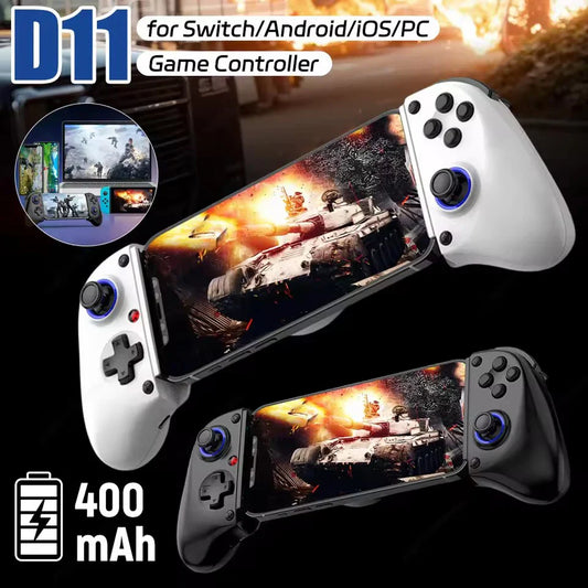 AyeBeau Bluetooth Gamepad for Switch, PS4, Xbox, iOS & Android Wireless Game Controller Oasis Select