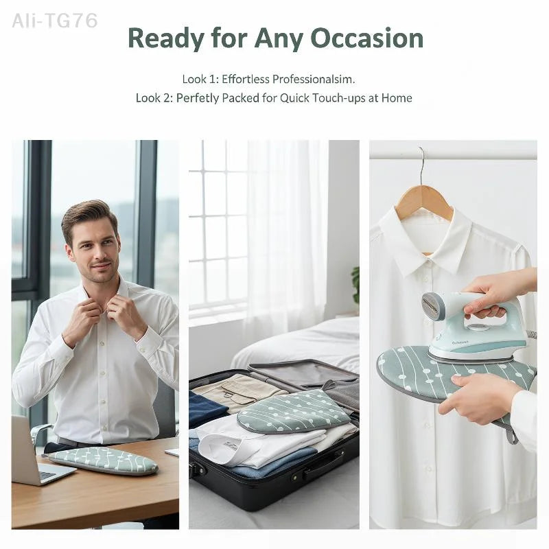 Mini Portable Handheld Ironing Board – Compact & Insulated