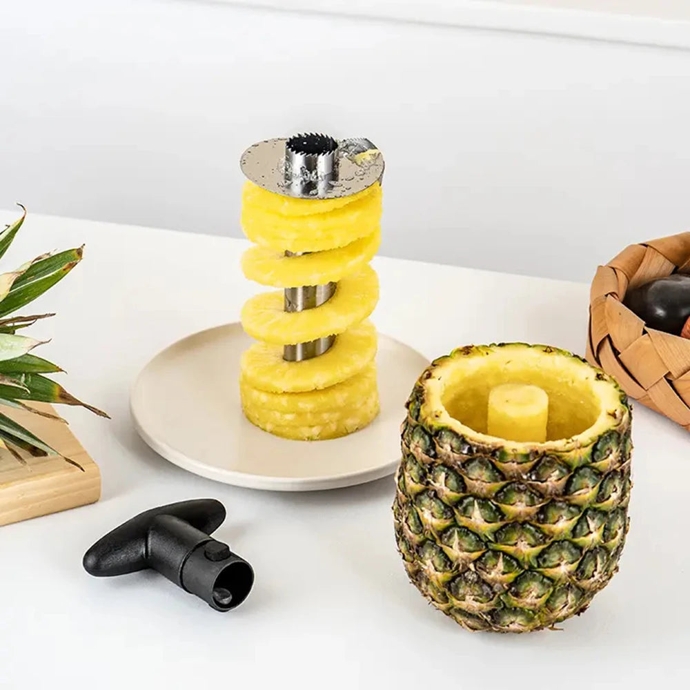 Stainless Steel Pineapple Corer Slicer & Peeler Tool