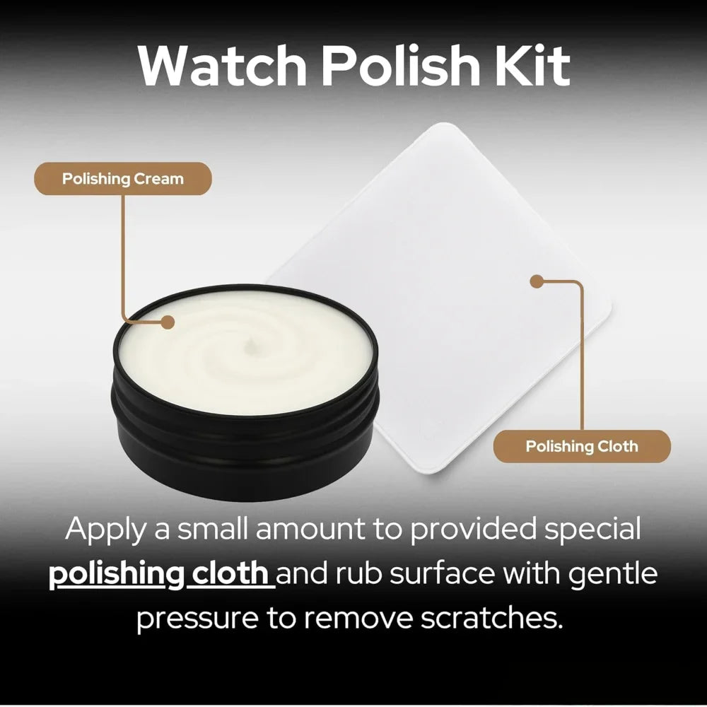 Watch Polish Cream Scratch Remover Kit – Mirror Finish
