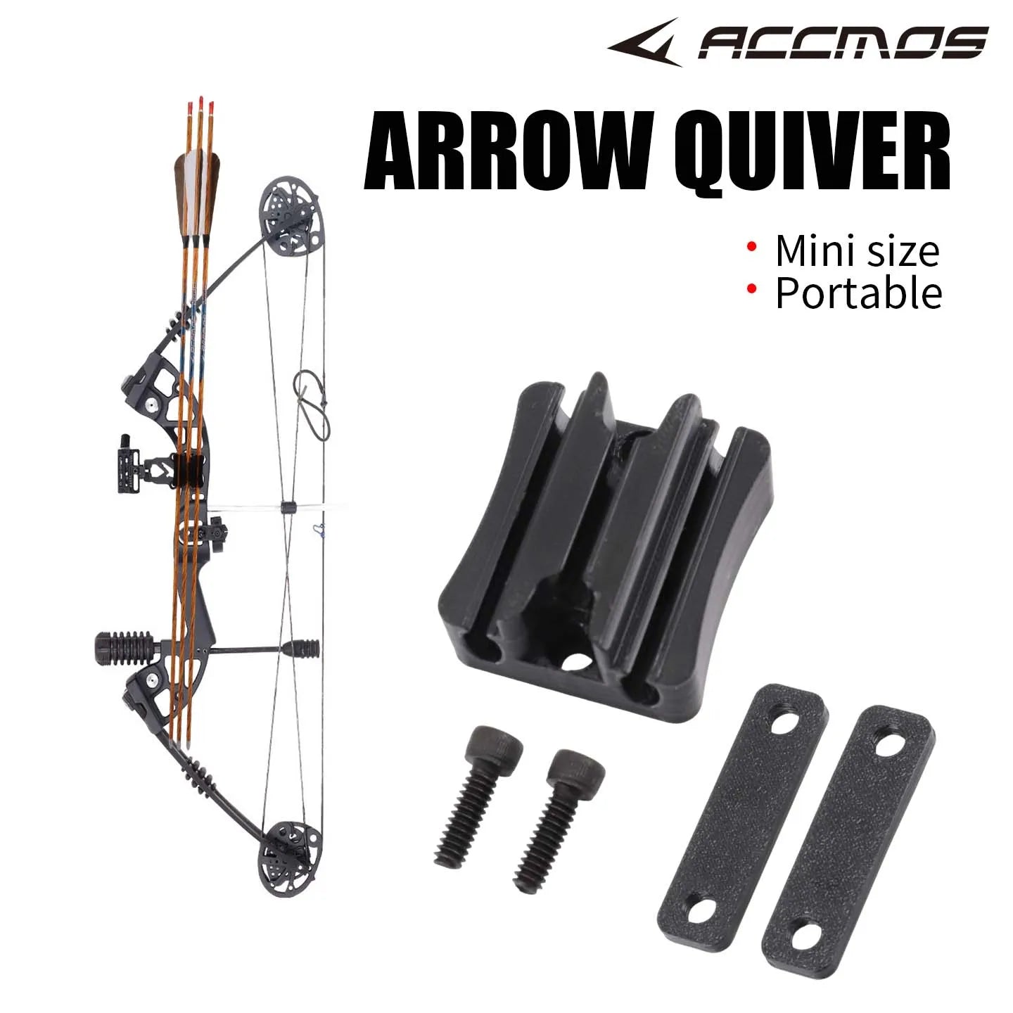 ACCMOS Archery TPU Arrow Quiver Easy Installed Compound Bow Shooting