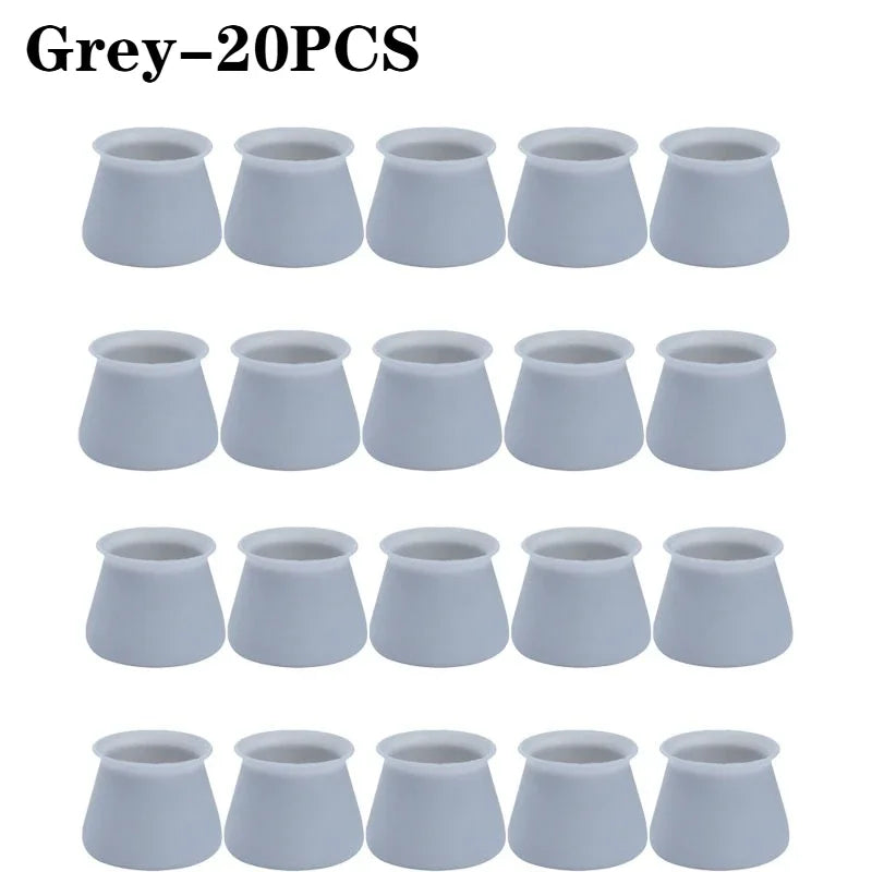 Silicone Chair Leg Caps | Anti-Slip Floor Protector Pads
