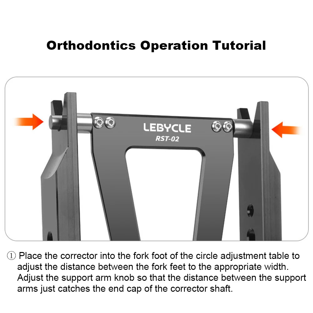 Cycling Bike Centering Gauge Cycling Accessories Bicycle Ring Adjusting Table Calibration Corrector for Wheel Rim Truing Stand Peaceful Pleasures Health and Wellness