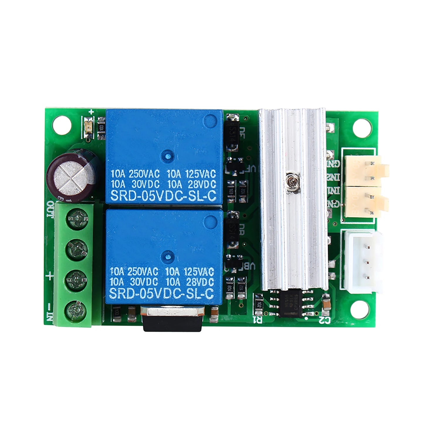 Motor Regulator Module 1203BS Low Noise Easy Use 6-28V Adjustable Speed Controller PWM with Power Indicator for Motors Peaceful Pleasures Health and Wellness