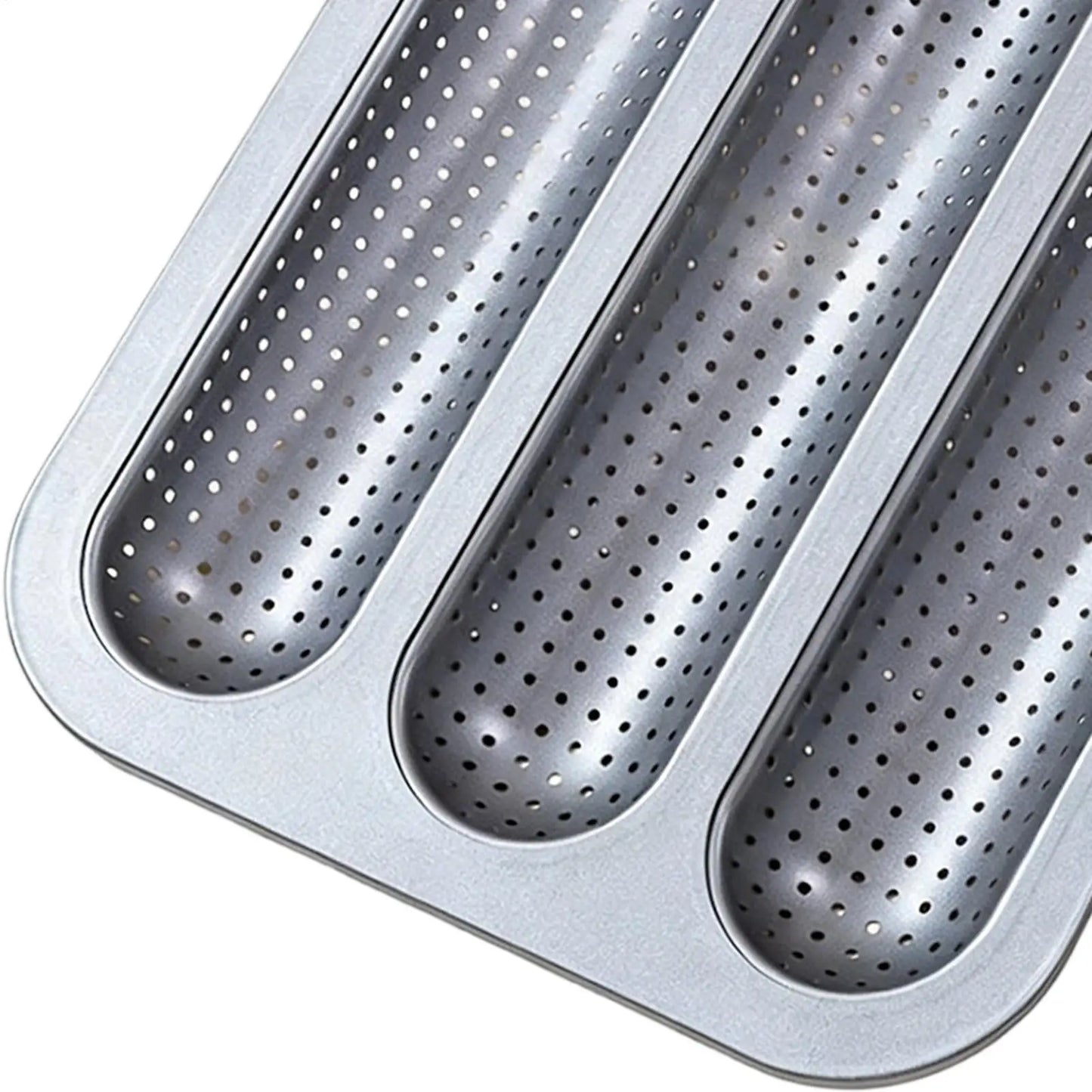 Non-Stick Carbon Steel Baguette & Bread Loaf Baking Pan