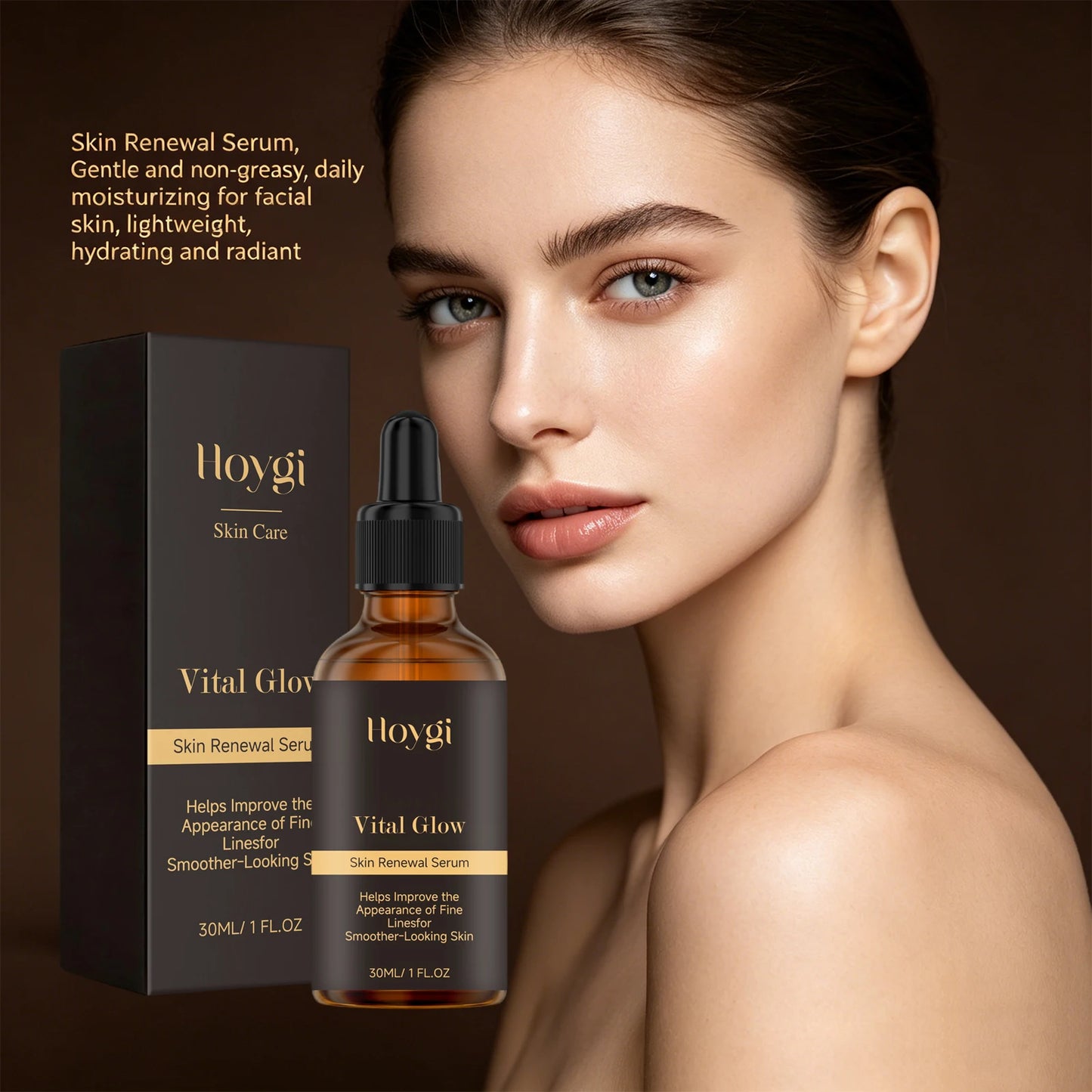 Skin Renewal Serum Hydrating Boosts Natural Glow Fade Fine Lines Improve Skin Tone Refreshes Skin Firming Lifting Skin Care Peaceful Pleasures Health and Wellness