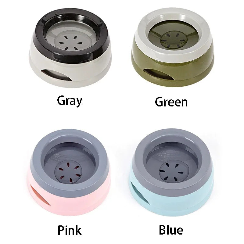 No-Spill Floating Water Bowl for Dogs & Cats – 750ml