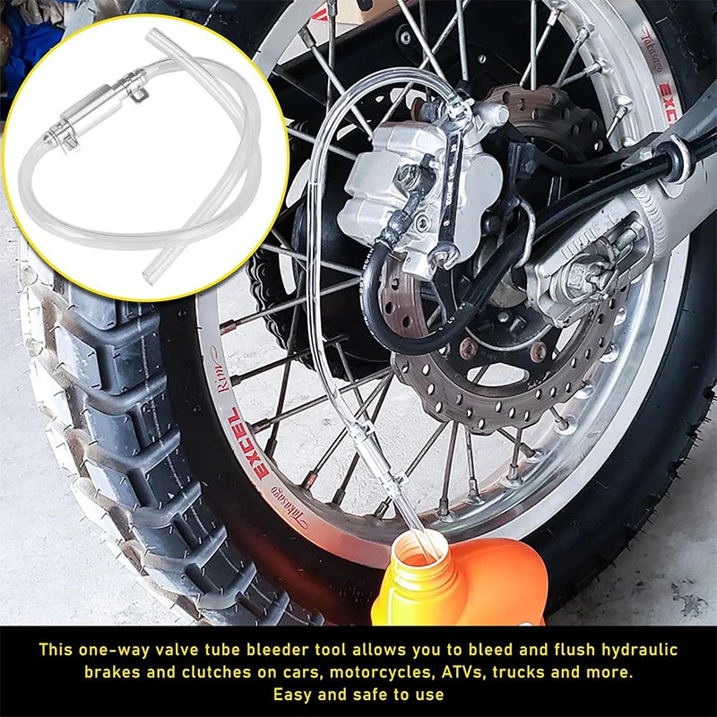 Hydraulic Brake Bleeder Tool – Car & Motorcycle DIY Kit