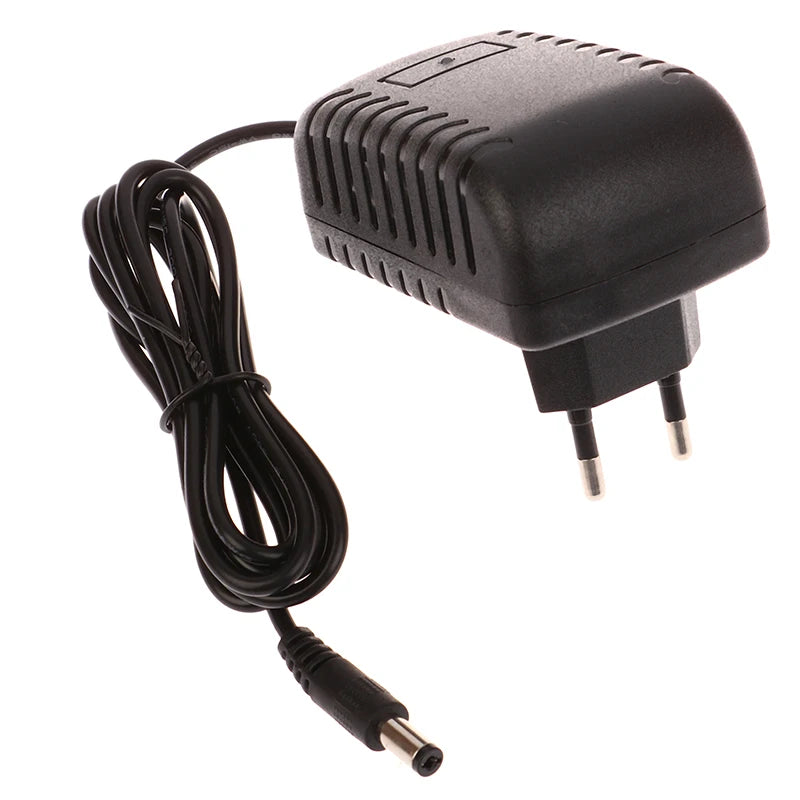 Black Kid's Car 12v1000mA Remote Control Toy Car Charger 12V Children Electric Car Charger Universal European Plug Charger Peaceful Pleasures Health and Wellness Default Title