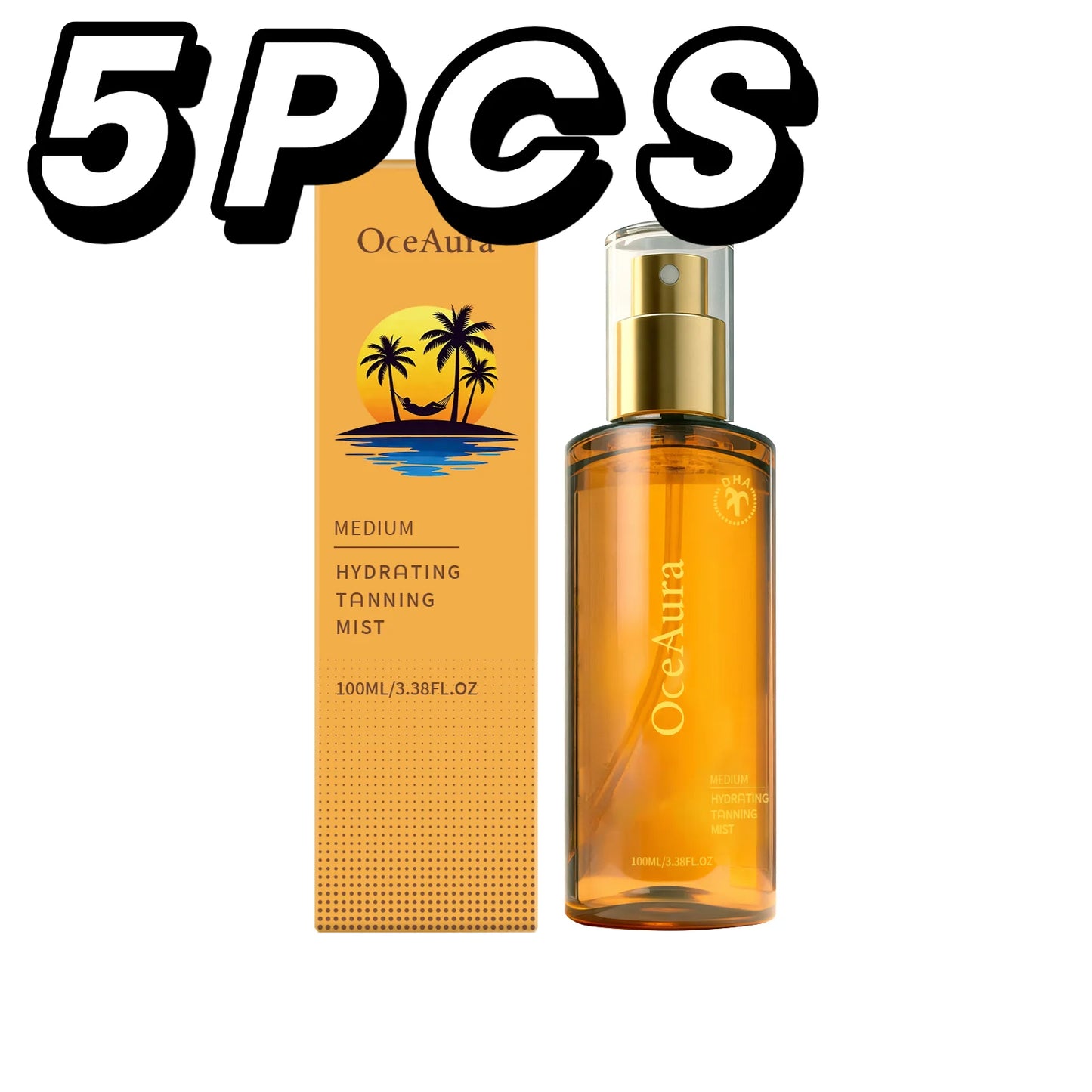 OceAura Hydrating Self Tanner Mist | Medium Bronze Glow 100ml
