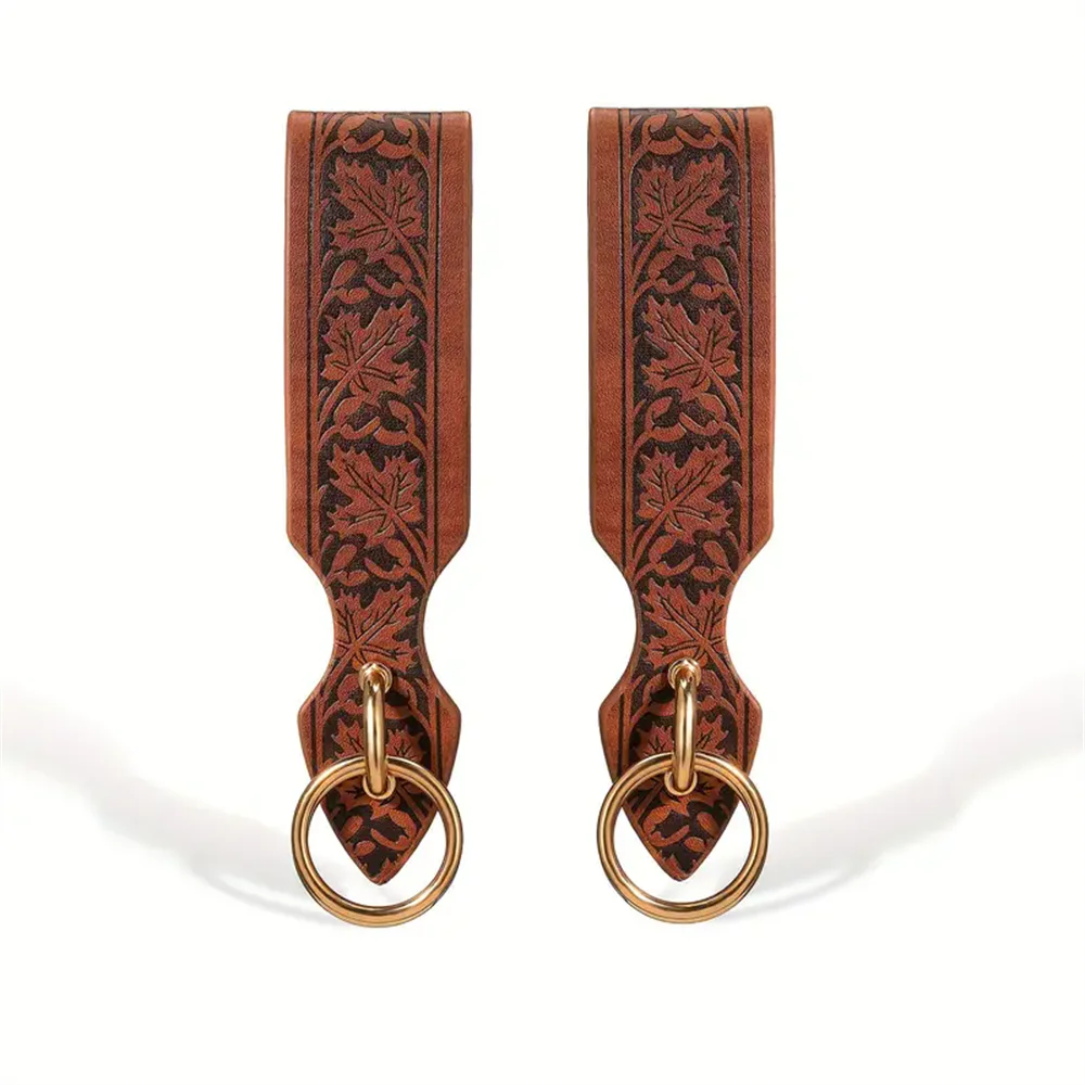 1 Medieval Belt Cosplay Elf Leaf Embossed Retro Leather Potion Glass